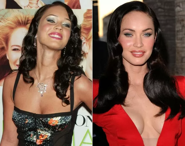 O Antes e Depois da Prótese de Silicone na atriz Megan Fox